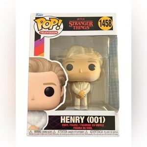 Funko Pop! Stranger Things 1458 Henry 001 Vinyl Figurine Collectors NIB